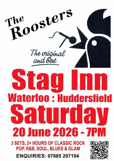 the roosters live at The Stag